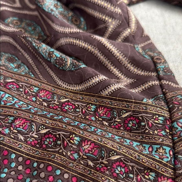 Bohemian Wrap Top with Bell Sleeves - Picture 5 of 7